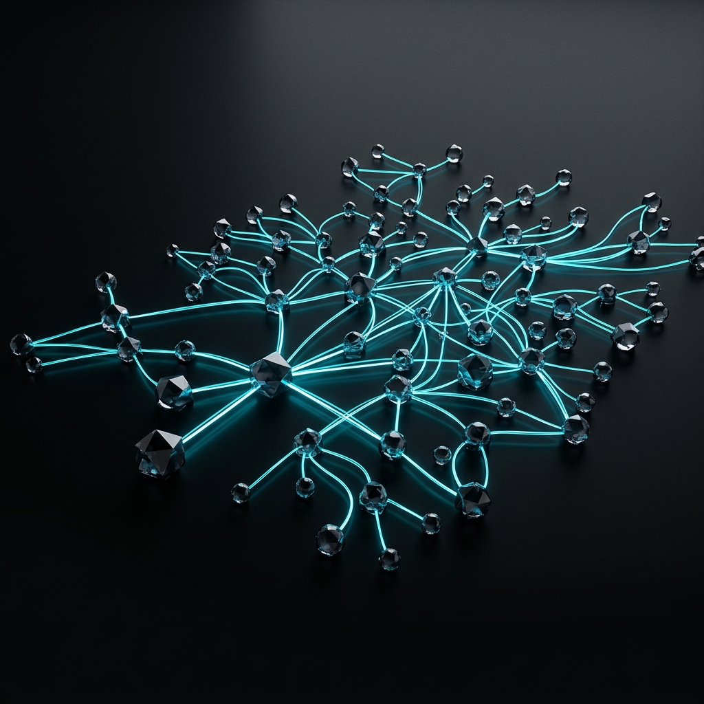 Interconnected data nodes with network topology visualization