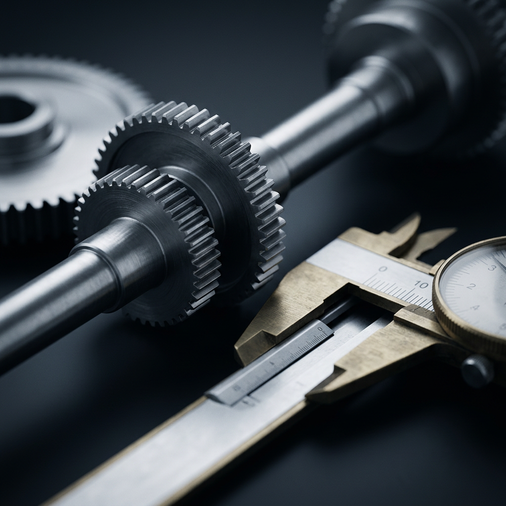 Precision mechanical parts suggesting measurement infrastructure and accuracy