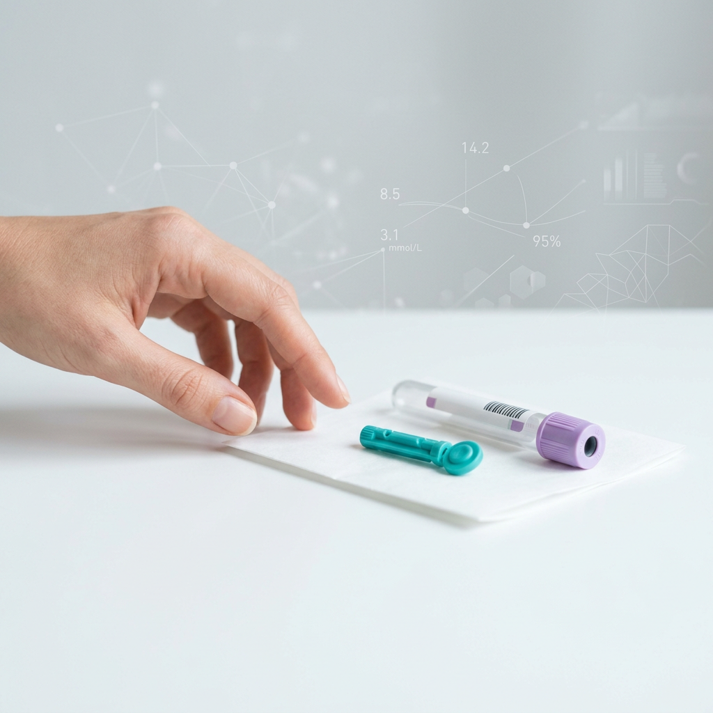 At-home blood collection kit with biomarker readiness