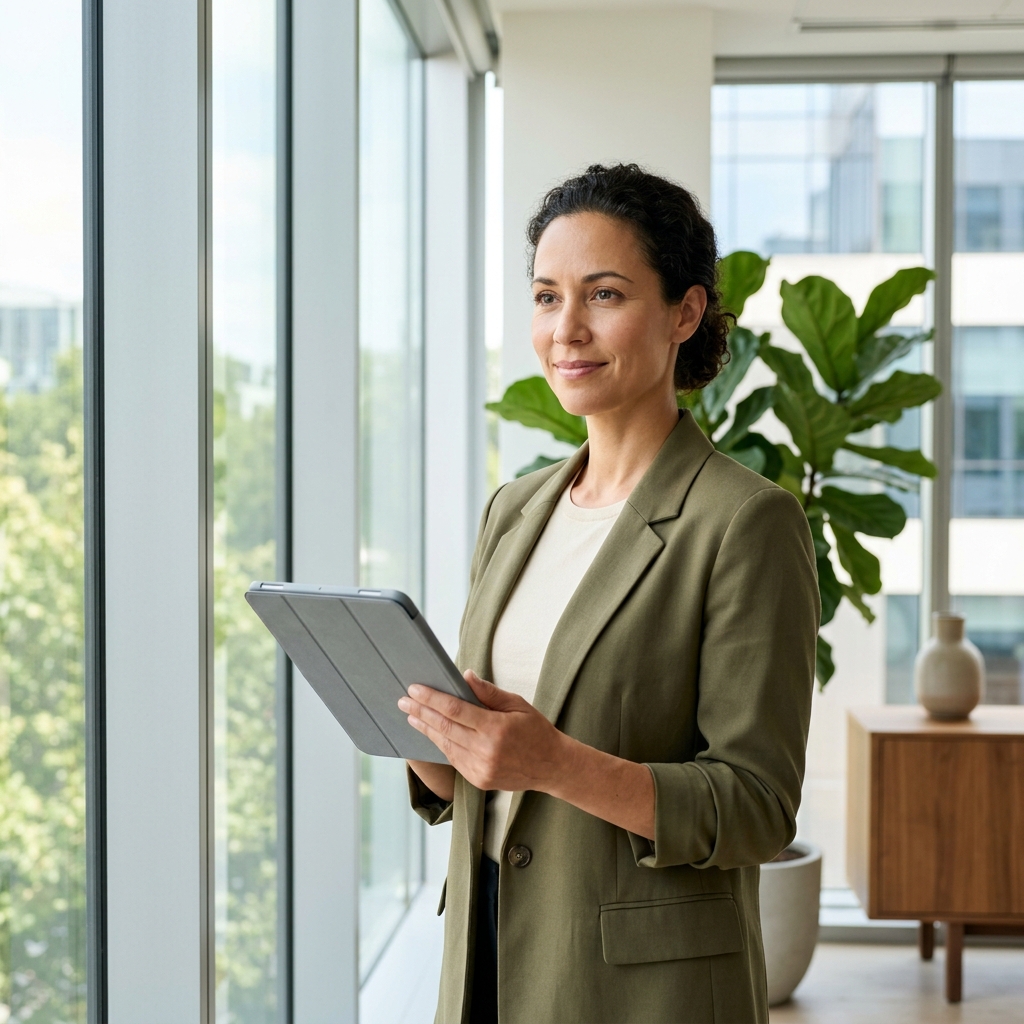 Wellness leader managing corporate health program