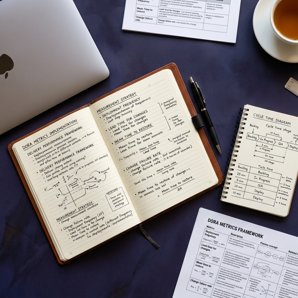 Engineer notebook with alternative metrics frameworks