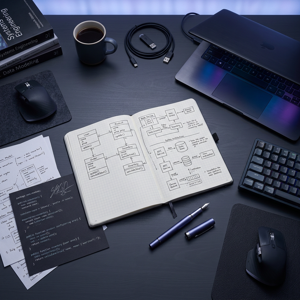 Engineering journal domain-driven design workspace