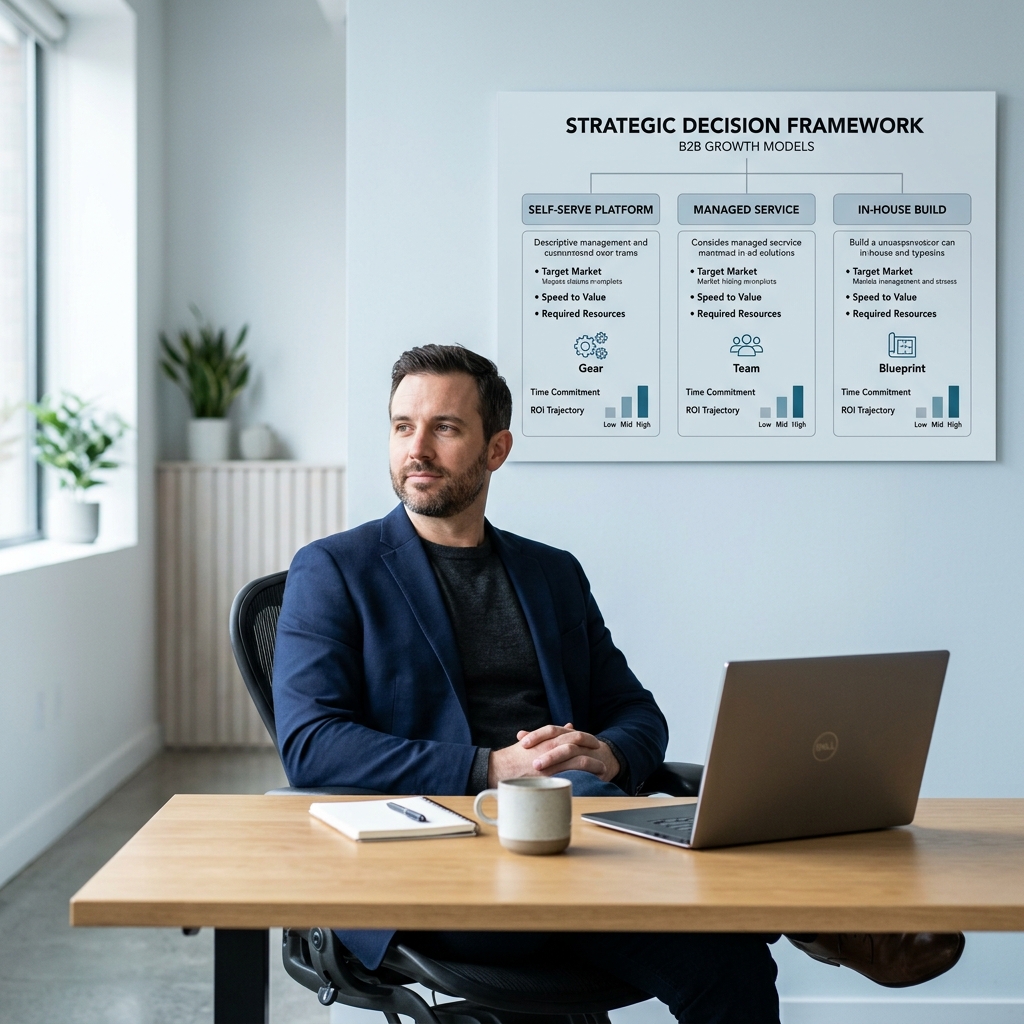 Founder evaluating AI workflow adoption framework options