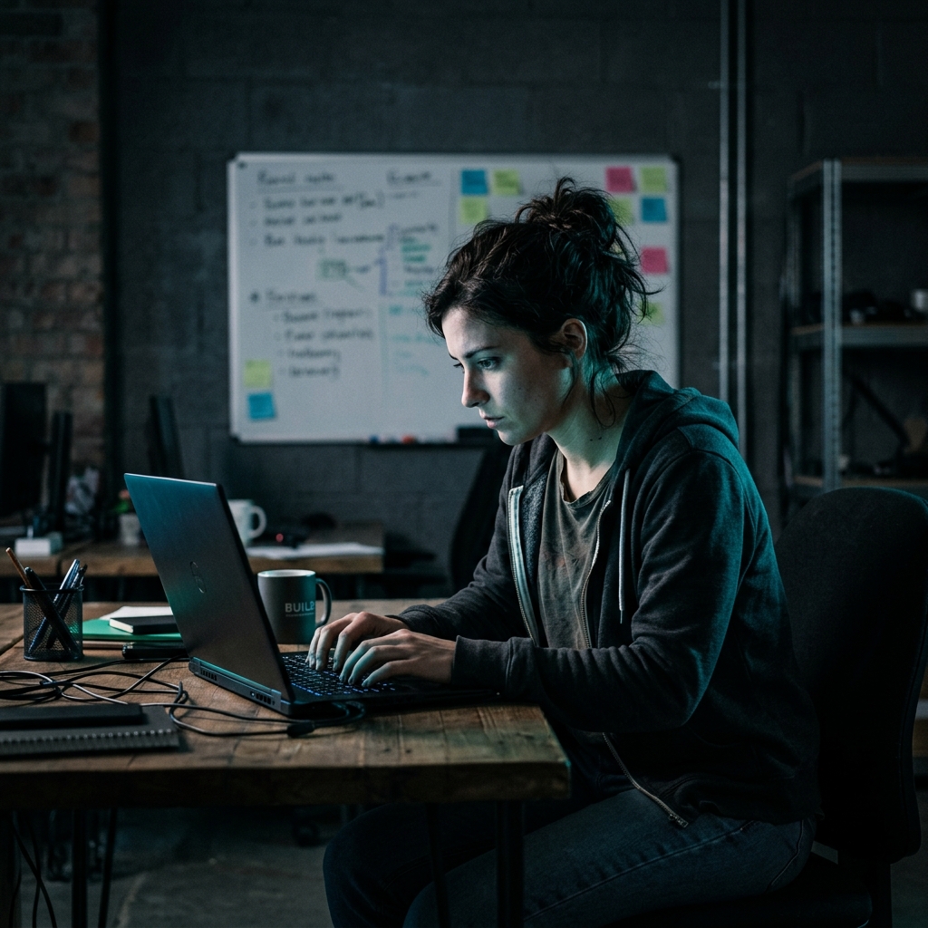Founder intensely focused on laptop validation work
