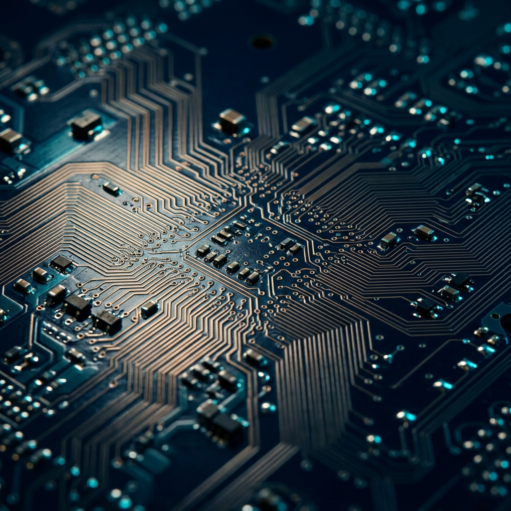 Circuit pathways with precision lighting and layered components