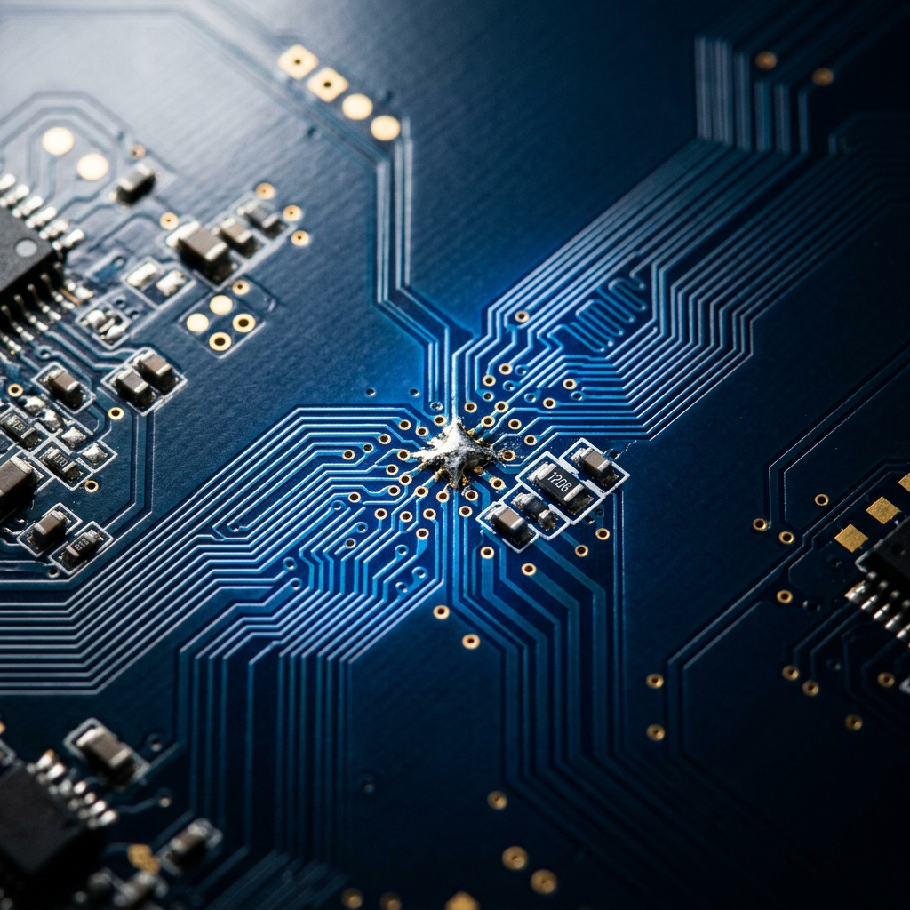 Precision circuit board traces with geometric clarity