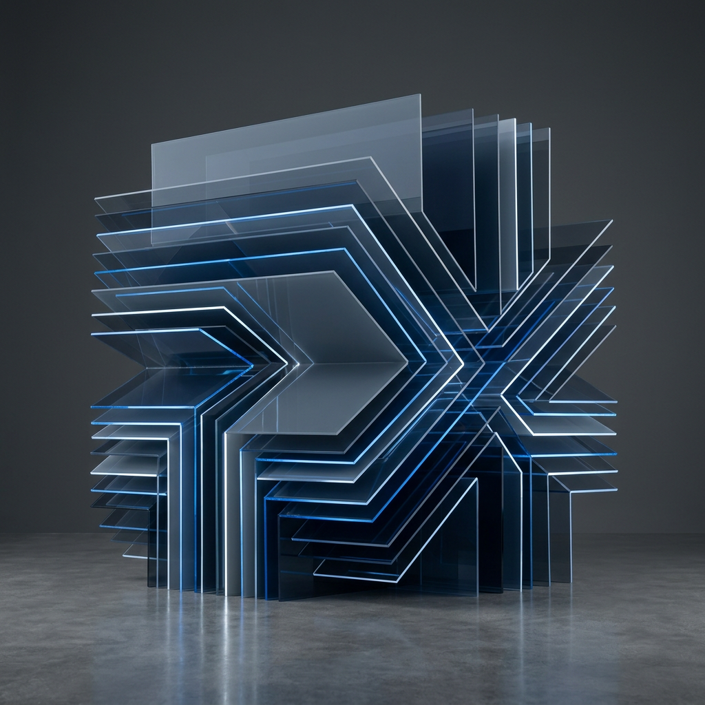 Geometric planes representing detection architecture layers