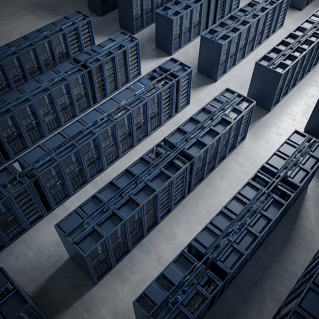 Bird's eye view of modular server infrastructure
