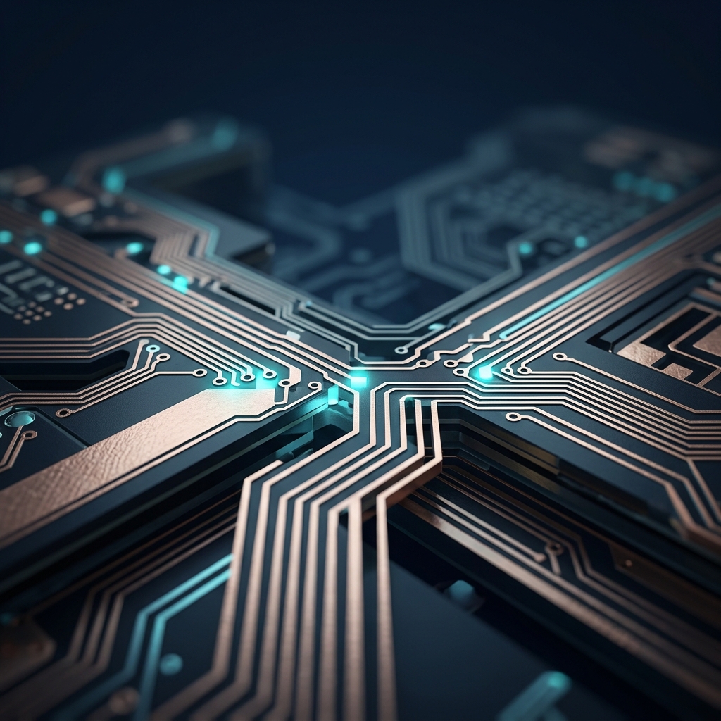 Circuit board architecture with illuminated connection points