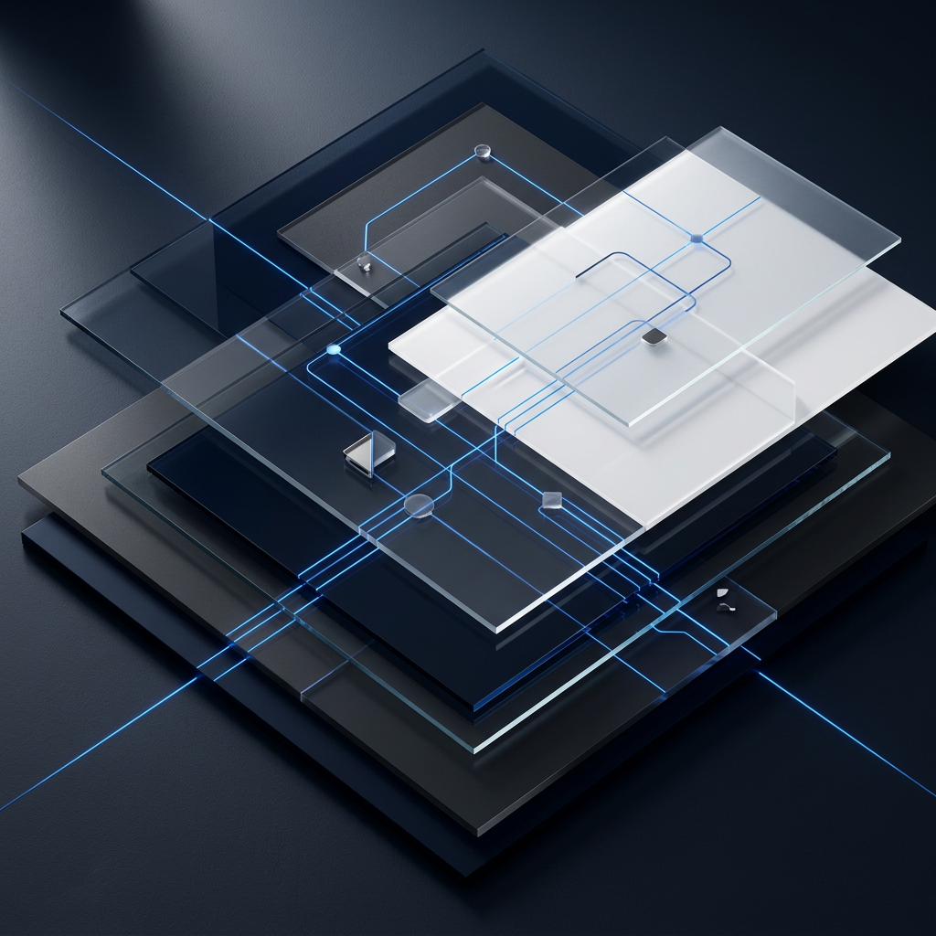 Layered decision framework in abstract composition