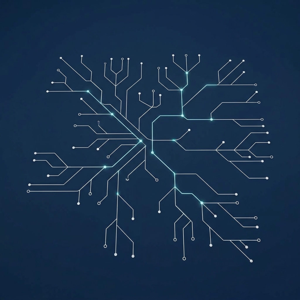 Interconnected network nodes and pathways