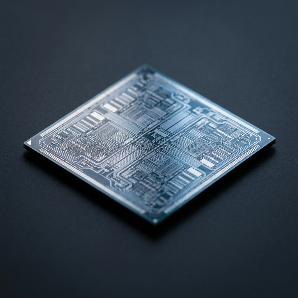 Advanced GPU chip precision engineering detail