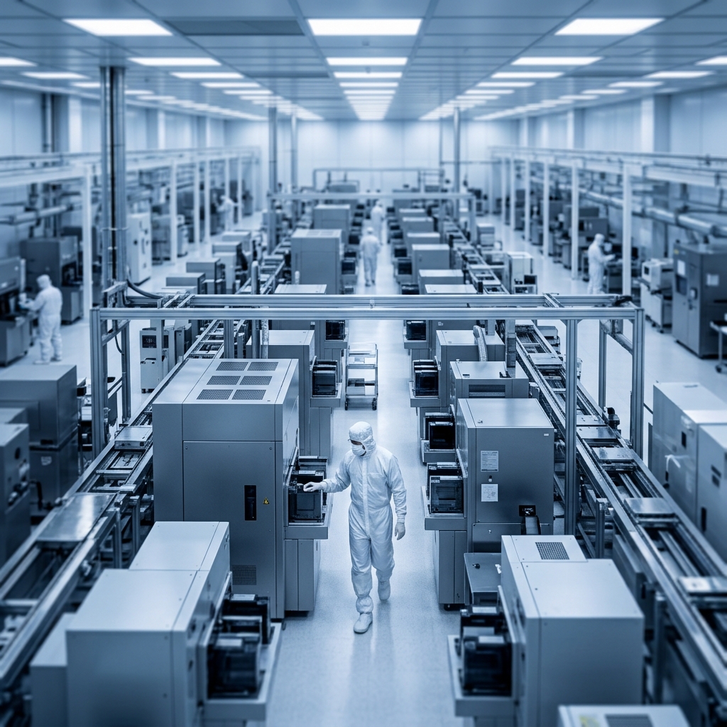 Semiconductor fab facility manufacturing constraint