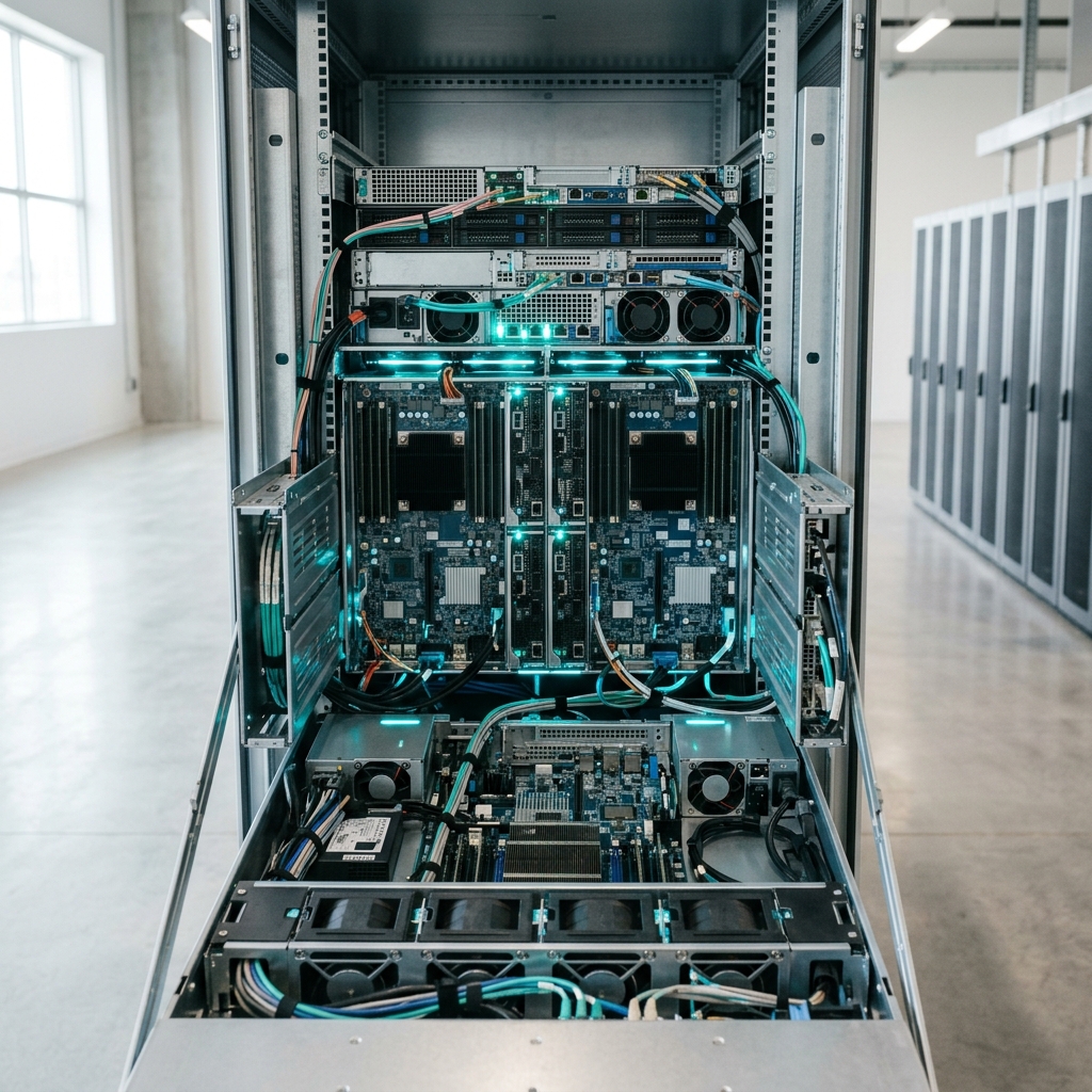 Server hardware infrastructure in modern data center
