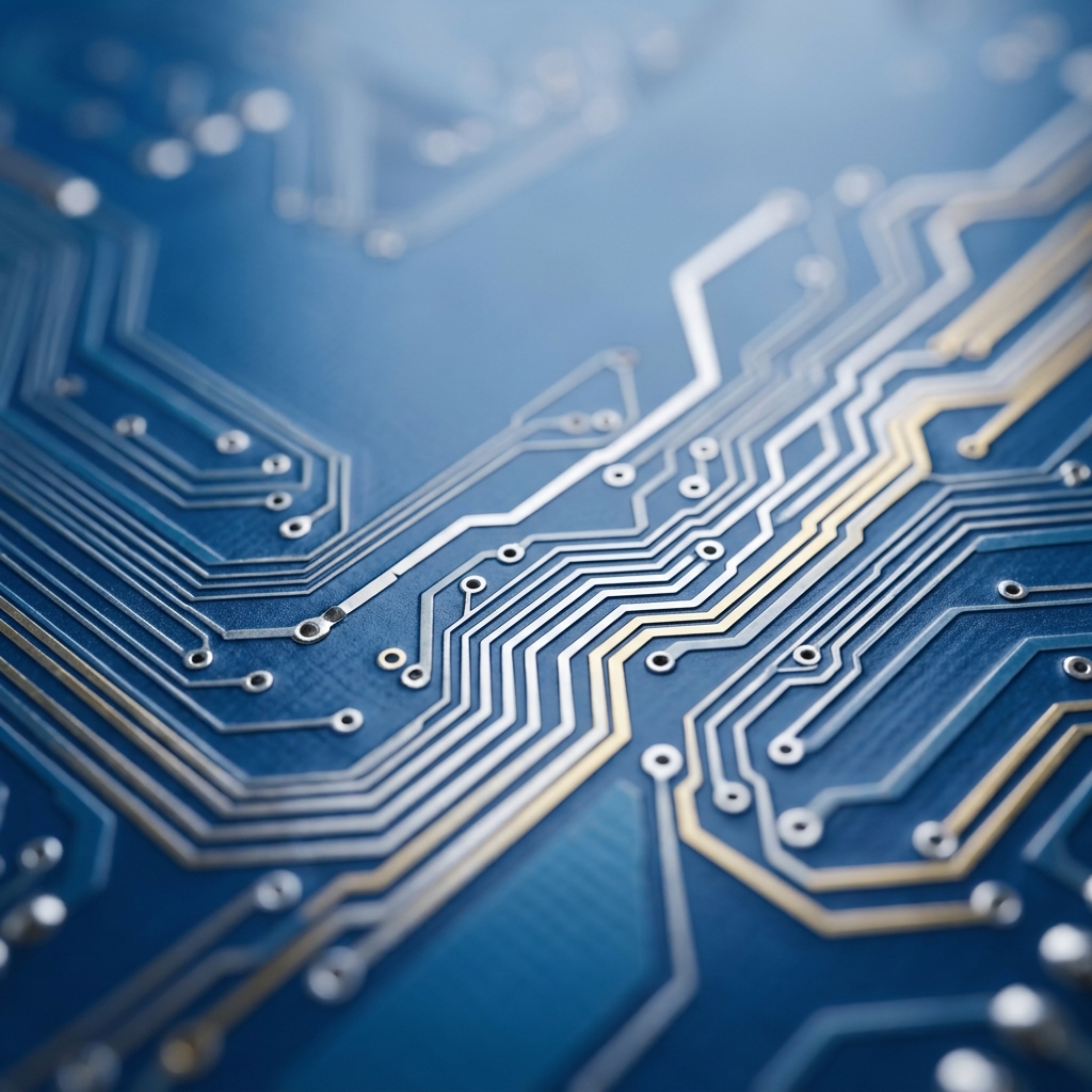 Detailed circuit board interconnections and pathways