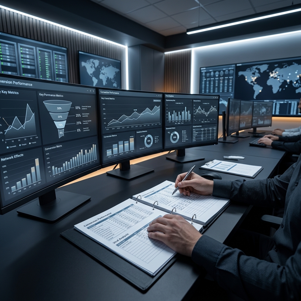 Growth operator monitoring loop performance metrics live