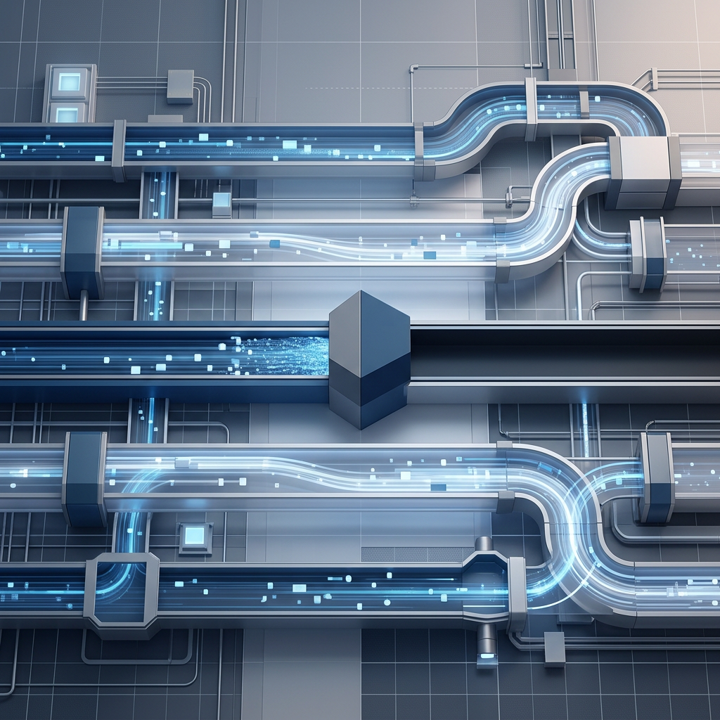 Data pipeline interrupted by blocking mechanism