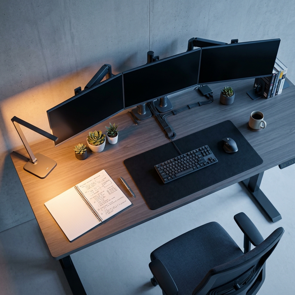 Developer workspace with server logs and tracking documentation