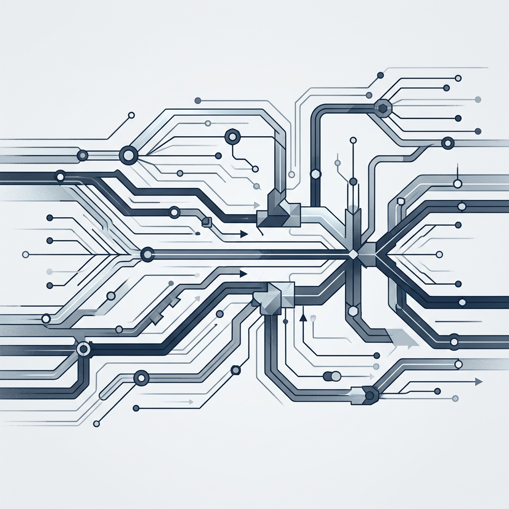 First-party tracking data pipeline architecture visualization