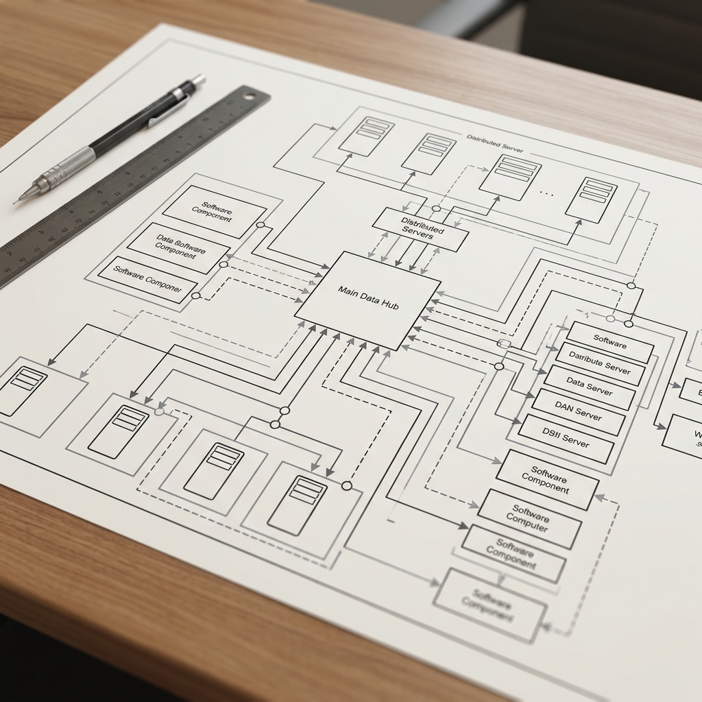 Technical blueprint of tracking infrastructure architecture