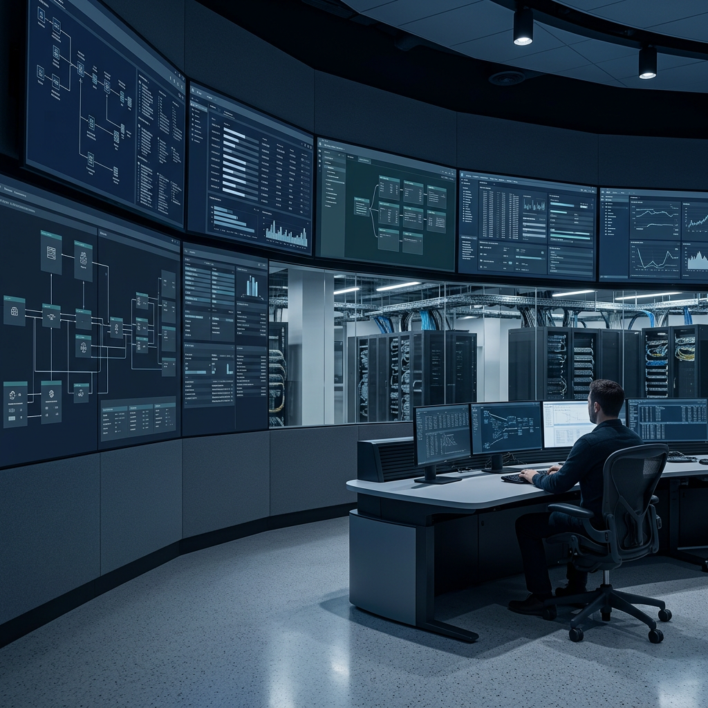 Control room monitoring analytics infrastructure and data streams