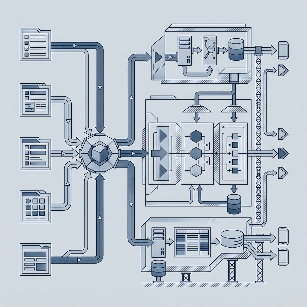 Technical diagram of zero-party data collection system
